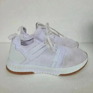 US Polo ASSN kids lace-up sneakers white size 5.5